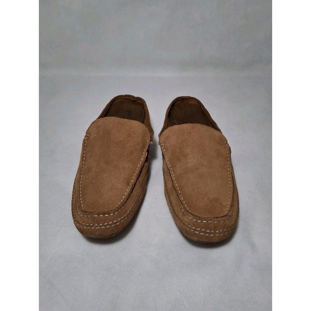 Merona Sox-Tab Heeled Brown Leather Mules Clogs Slip on Shoes Women's 8.5 - Picture 2 of 8